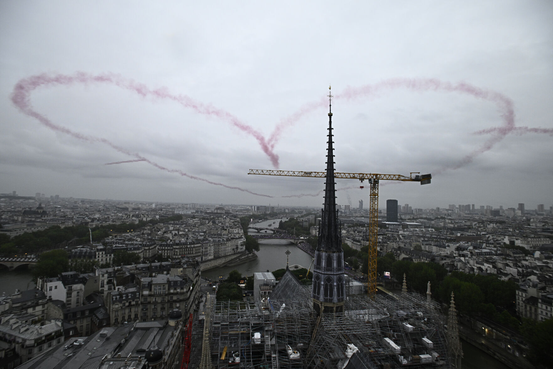 APTOPIX Paris Olympics Opening Ceremony